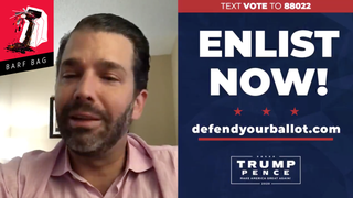 Don Jr. Is Unhinged and Urging People to 'Enlist' Into Trump's 'Army' of Poll Watchers